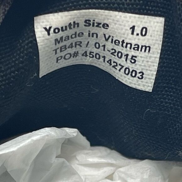 Vans Atwood lace up casual gray polka dot sneakers - Youth 1  - TB4R - Picture 9 of 9